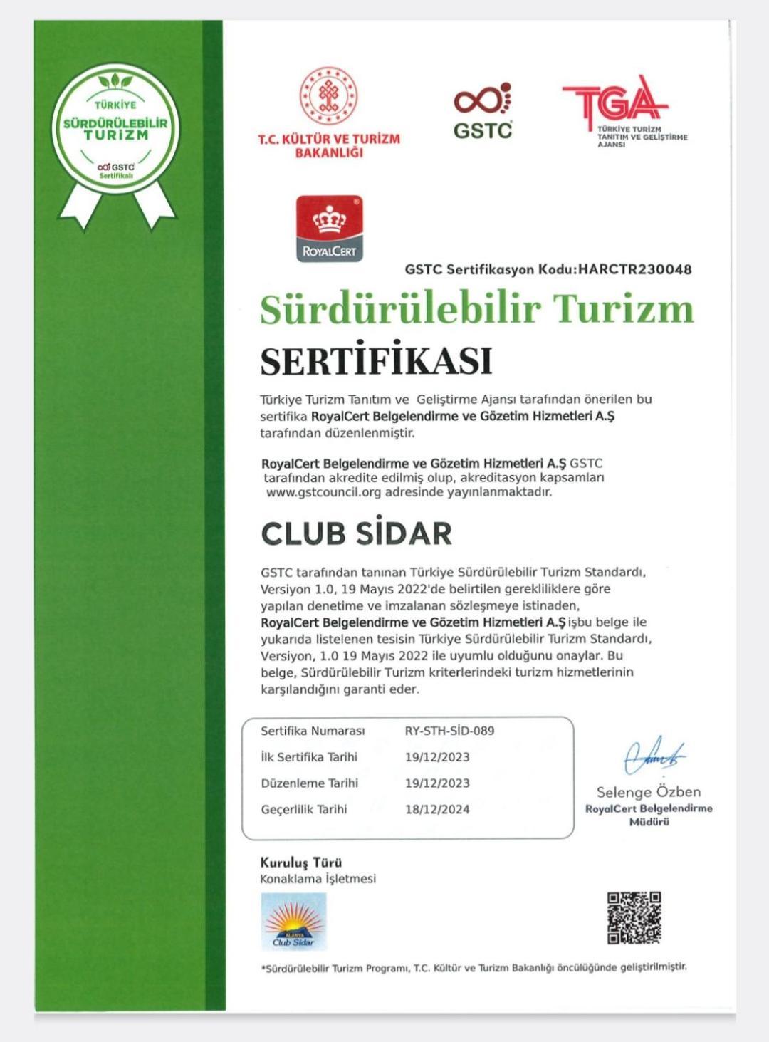 Club Sidar Apart Hotel Alanya Ngoại thất bức ảnh